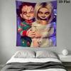 Chucky & Chica theme Pattern Home Decor Tapestry, Wall Hanging, Decorative RV Wall Cloth.XGT0914044