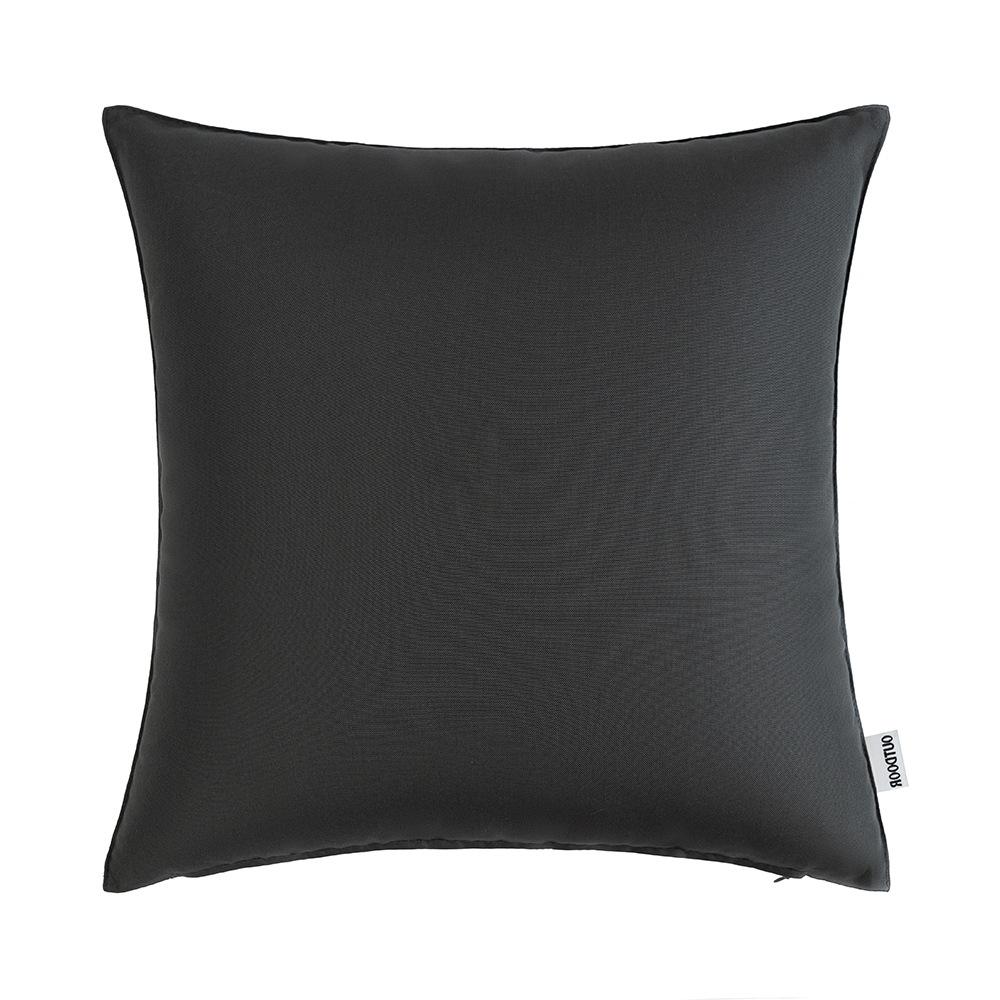 Outdoor Waterproof Pillow Case Ins Style Modern Simple Solid Color Cushion Pillow Backrest Pillow Case