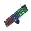 Colorful LED Backlit Keyboard and Mouse Combo Gaming Wired Keyboard USB Keyboards with Gaming Mouse
