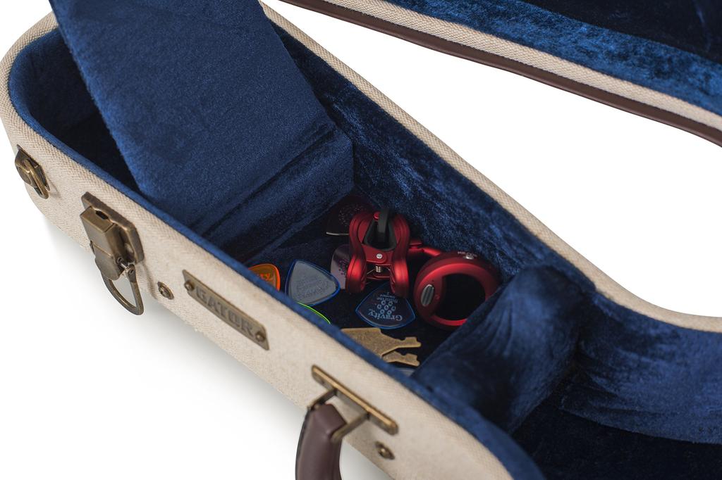 GATOR Journeyman Series Hard Case for Ukulele (GW-JM, UKE-CON) (Concert Size)