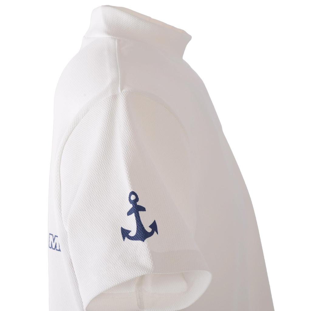 Sinacova Short Sleeve High UV Heat 25150520110L Men's T-Shirt, 100% Polyester, Neck, Antibacterial, Deodorizing, Moisture-Wicking, Quick-Drying,