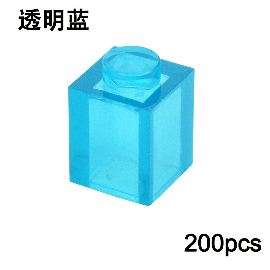 200PCS DIY 1x1 Dots Building Blocks Thick Figures Bricks Educational Creative Size 1*1 Dot Compatible With 3005 Toy for Children