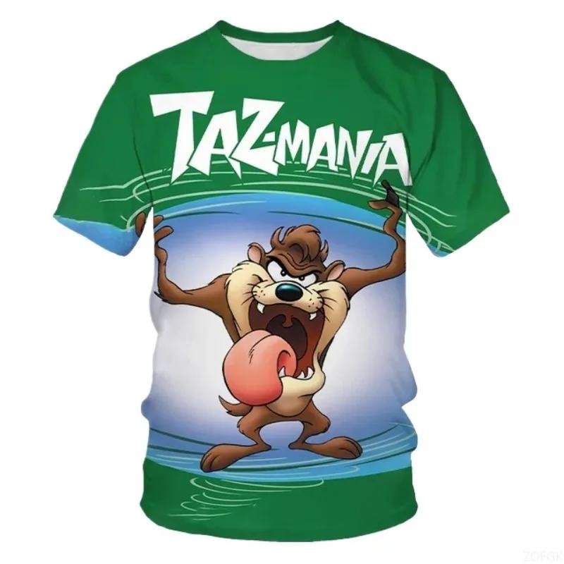 Men's 3D Printed T-Shirt | Summer Short Sleeve with Fashionable Cartoon Graphics Personalized Casual Shirt for a Cool Look