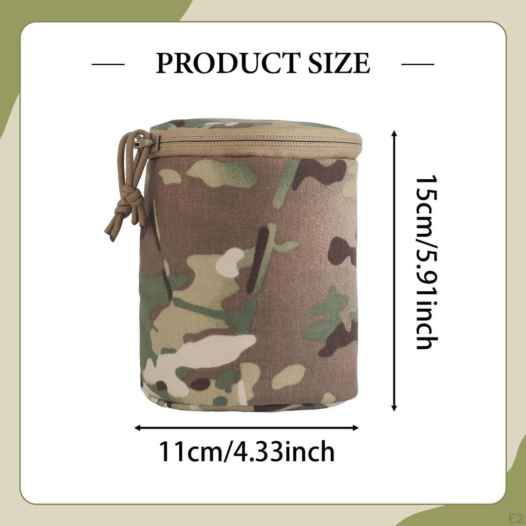 Nvg Carrying Case Utility Pouch Soft Padded Attachment, Nylon, Multifunctional Compact Case, Waist