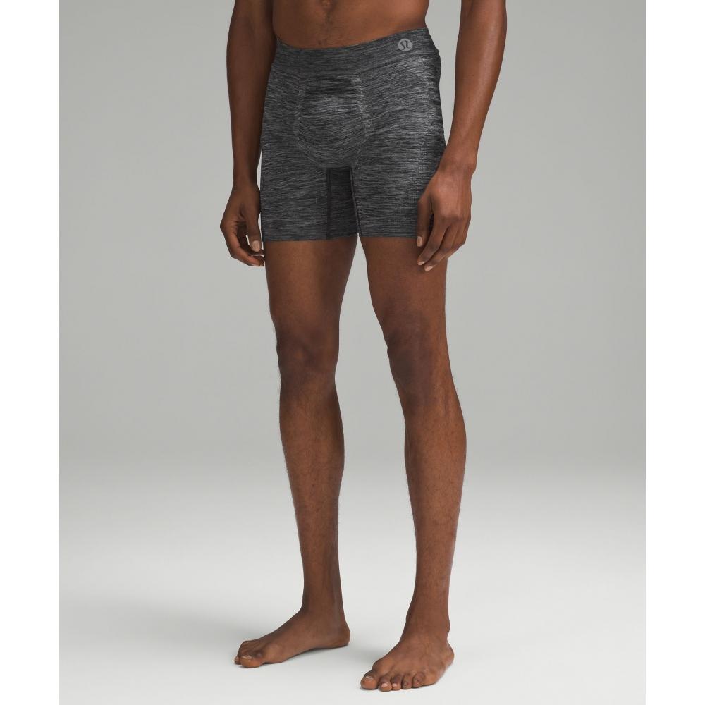 

Lululemon Rapid Vent Tech Boxer 5 Heathered Core Black XXL