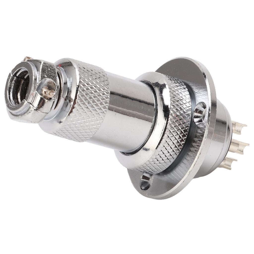2Pcs 5 Pin Aviation Plug Connector Easy Operation Aviation Plug Socket for Computer CNC Machine AC DC 250V