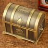 Retro Bracelet Storage Box Jewelry Organizer,European Style Enamel Alloy Necklace Ring Storage Jar Dresser Display Couple Gifts