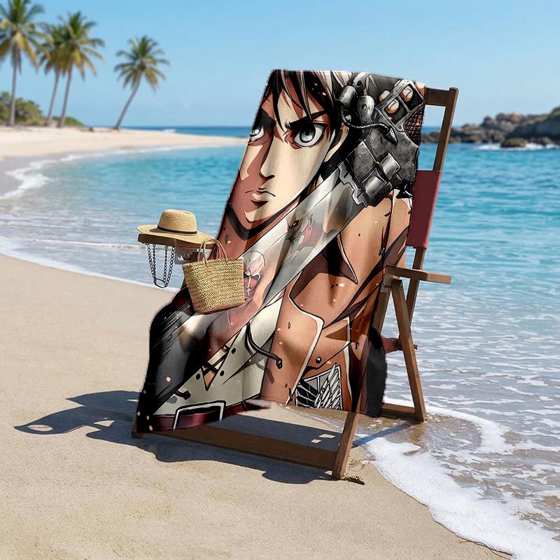 Eren Fashion Beach Towel: Ideal for Summer Adventures Soft, absorbent and quick drying suitable for swimming and bathing