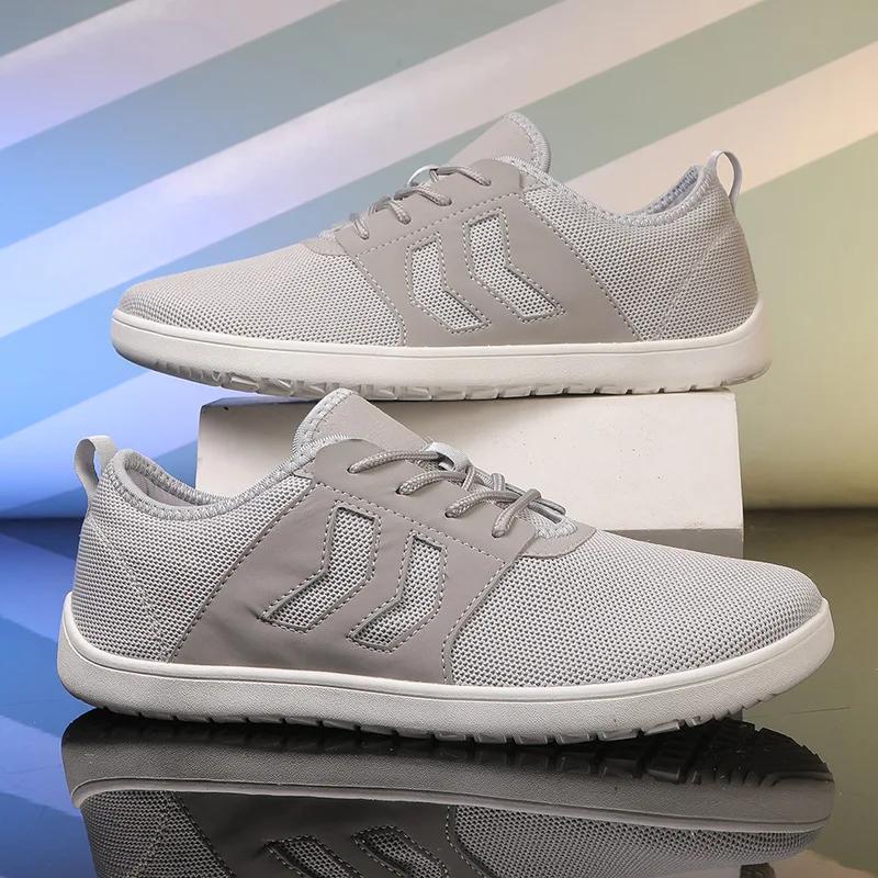 Unisex široké barefoot boty pro muže Ženy Outdoorový trailový běh Minimalistické vycházkové boty lehké a prodyšné