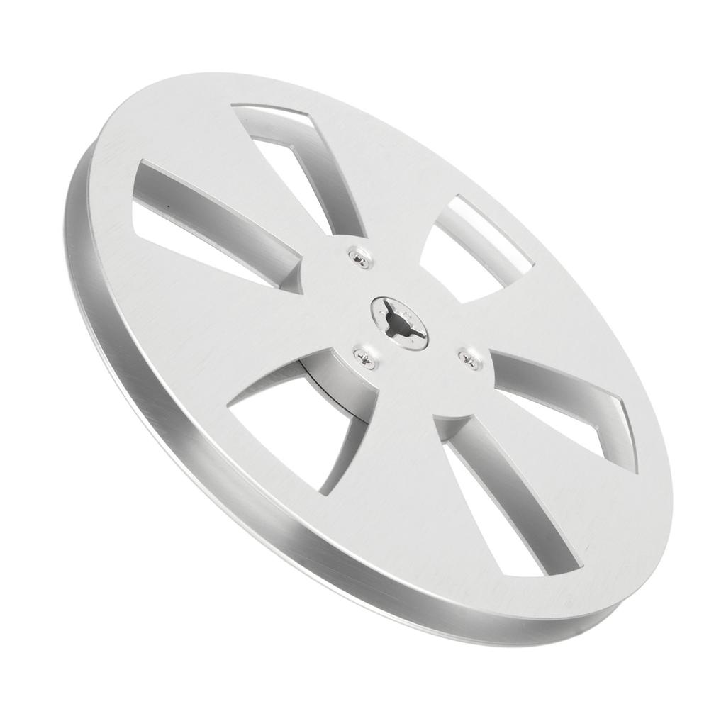1 4 7 Inch Empty Reel Aluminum Alloy 6 Hole Open Reel Sound Tape Empty Reel Opening Machine Part