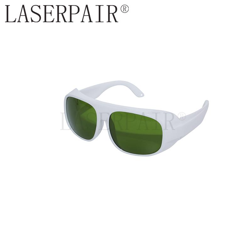 CE EN207 1060 1070 1080 nm Fiber Laser Safety Glasses 900-1100nm OD8+ for Handheld Laser Welding (Green,safety glasses)