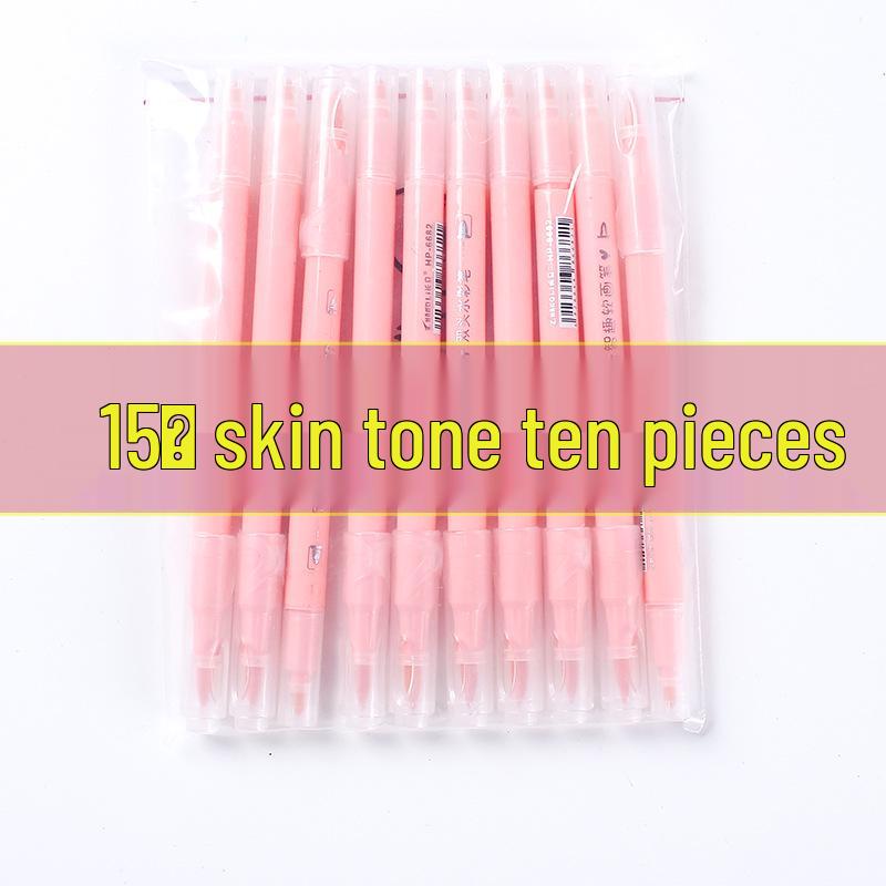36-Color Double-Ended Soft Tip Washable Watercolor Pens for Primary Students