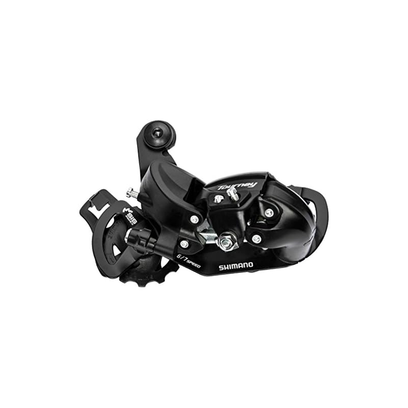 Shimano RD-TY300 SGS Rear Derailleur for Bicycles, Direct Mount, 6/7 Speed, Black, ERDTY300D, TOURNEY