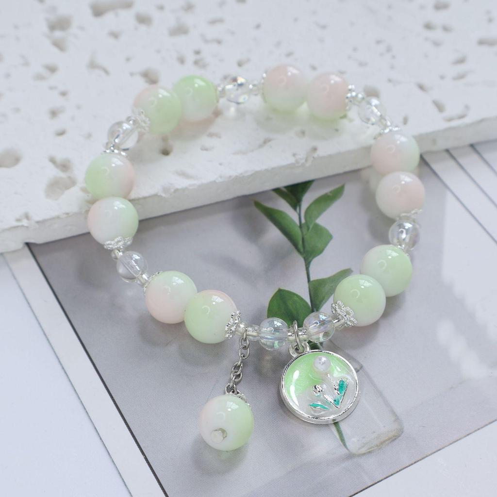 Mori Style Mermaid Crystal Bracelet – Versatile Niche Design for Women, Ideal for Students and Best Friends