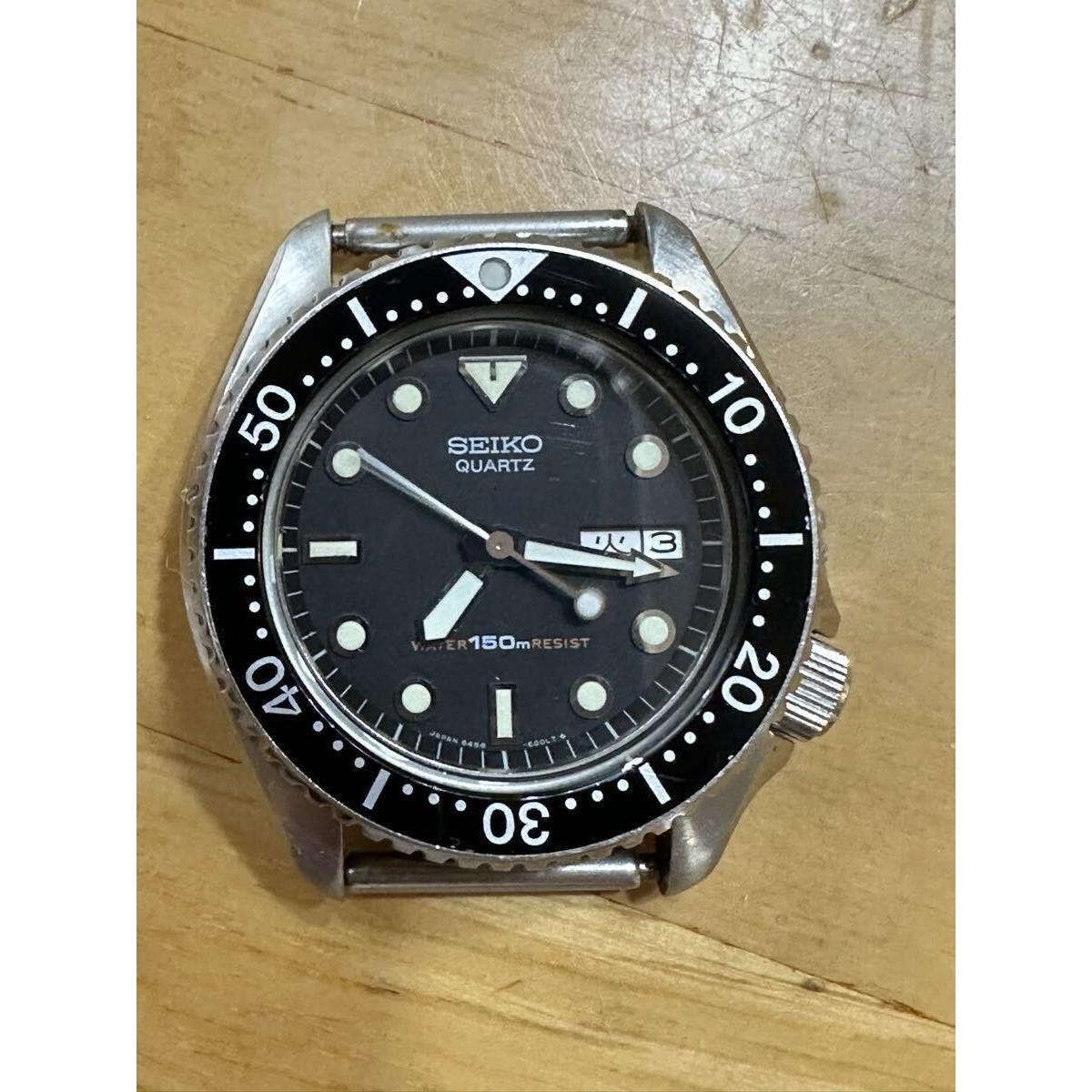 Seiko 6458-6000 Кварцевые дайверские часы SEIKO
