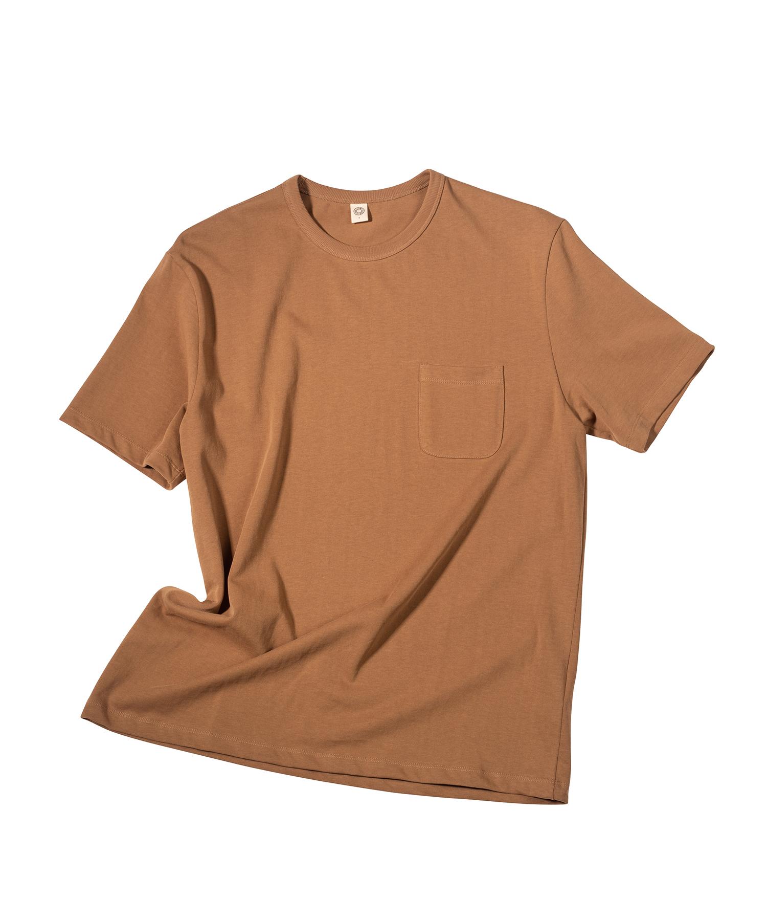 Oldeubi Gen 30S Cotton 2Ply Crew Neck T-Shirt Coca Mocha 1