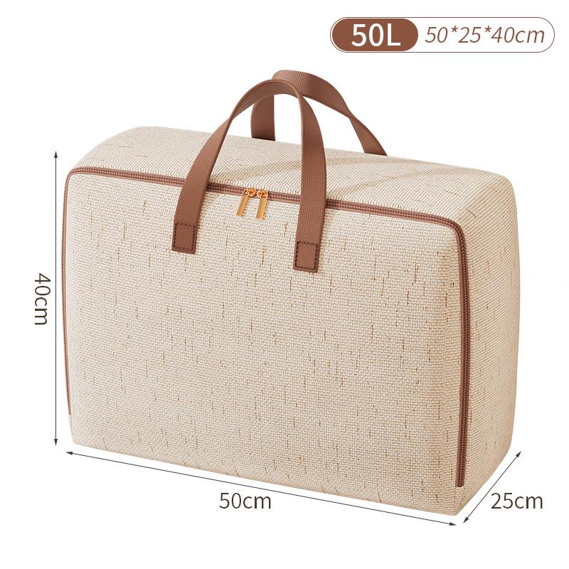 Cross-Border Tianshan Cotton & Linen Travel Organizer Bag