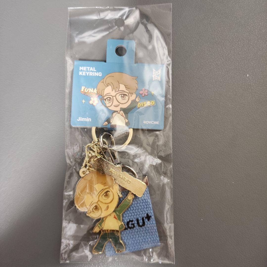 [Б/У] МЕТАЛЛИЧЕСКИЙ КЛЮЧНИЦА BTS (Jimin)