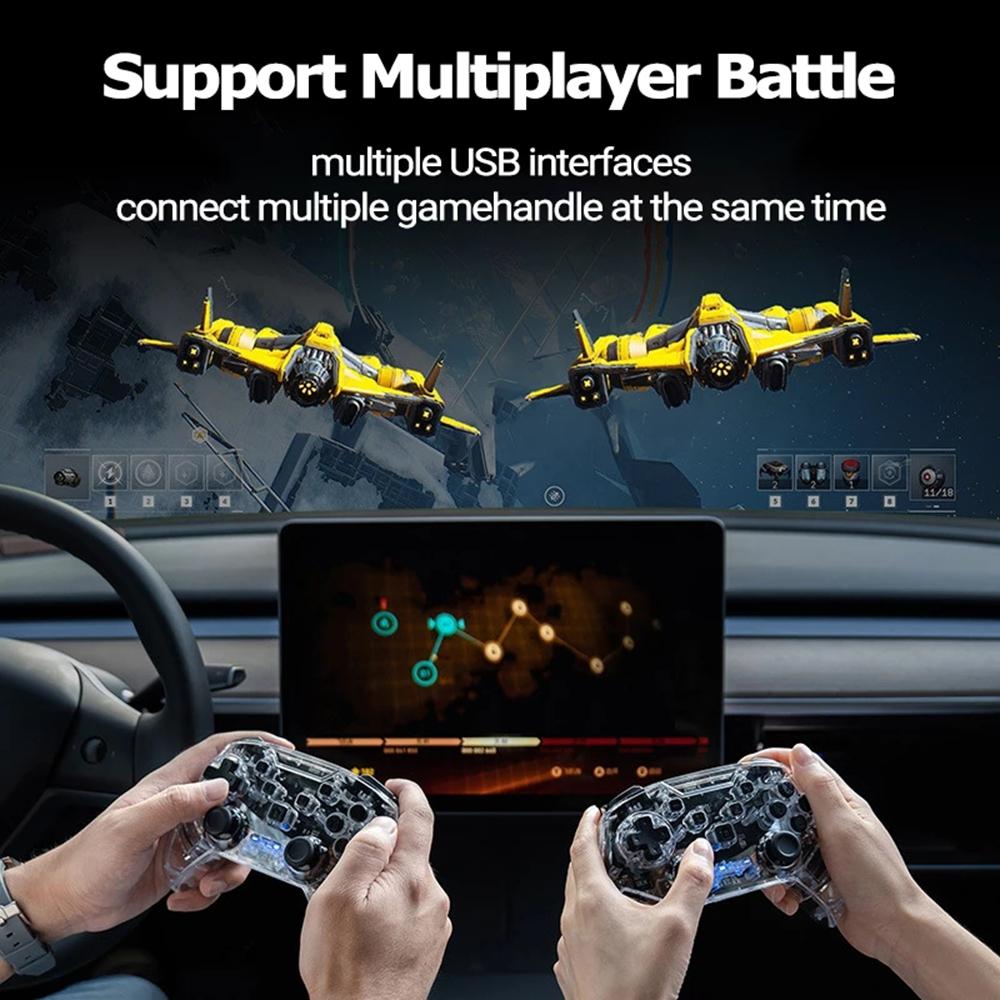 Glove Box Docking Station for Tesla Model 3 Y 3+ Y Juniper USB Hub Ports Car 4-in-1 USB Extender Charger Upgrade Data Transfer