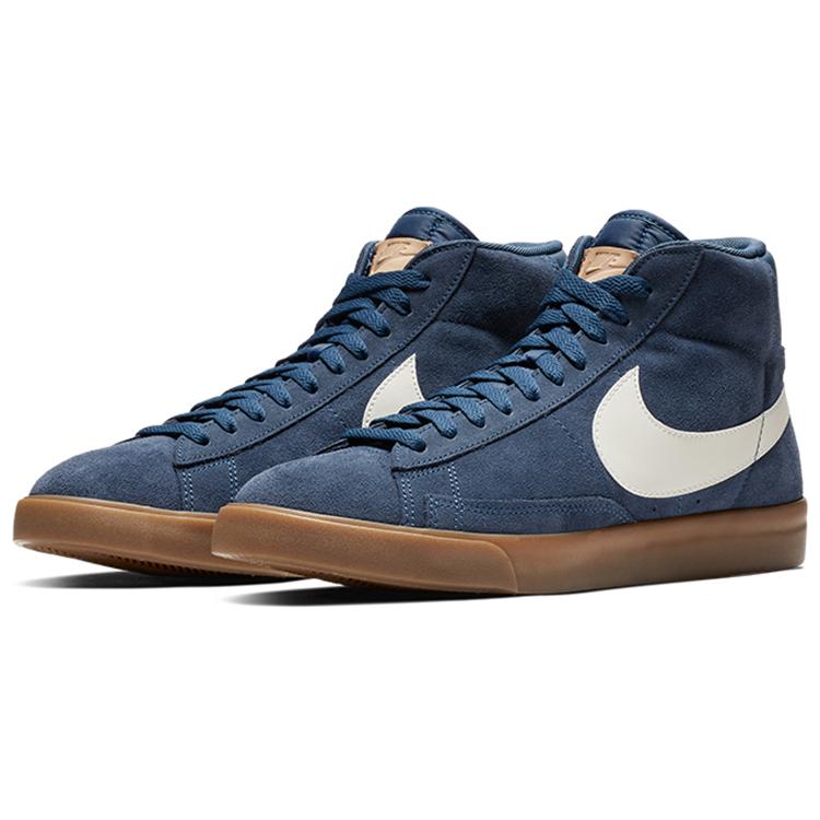 Nike Blazer Mid Mid Tops Retro Navy Blue 371761-406