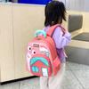 New kindergarten cartoon schoolbag children cute go out lightweight baby backpack boys and girls lightweight small backpack