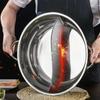 30CM Hot Pot with Divider Stainless Steel Household Thick Hot Pot Chinese Hot Pot for Cooking Serving Kitchen Soup Cooking Pot