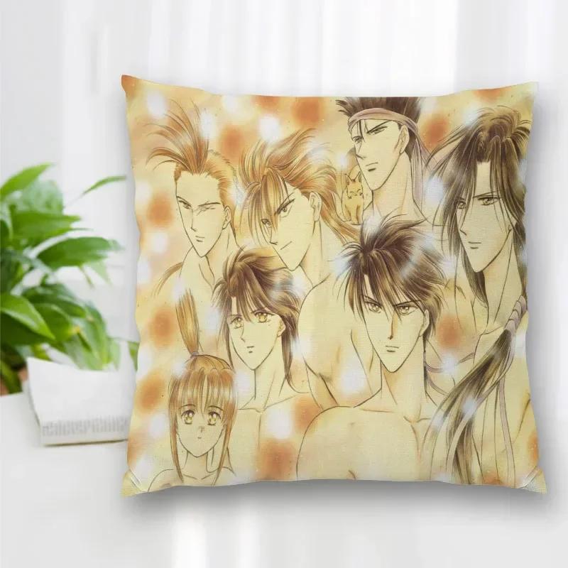 New Custom Pillow Slips Fushigi Yuugi Pillow Covers Bedding Comfortable Cushion/Good For Sofa/Home/Car High Quality Pillow Cases