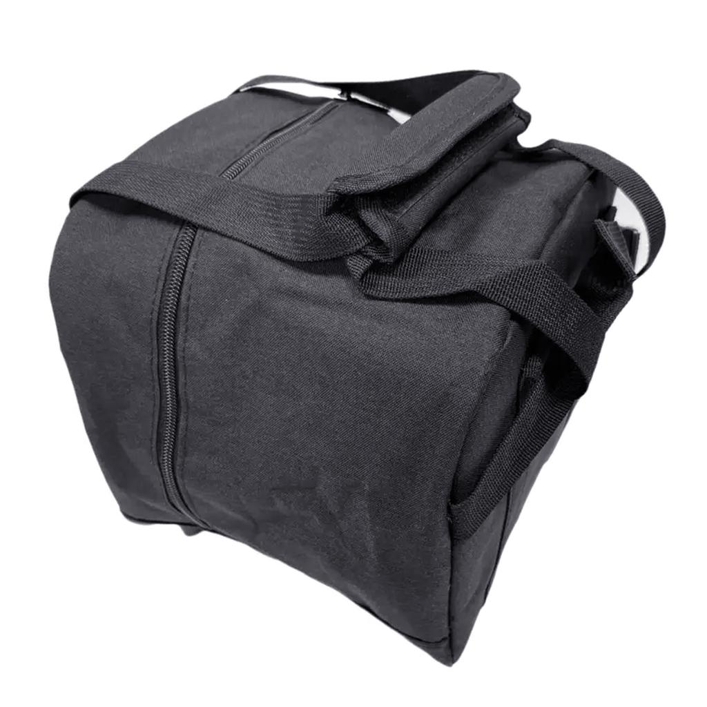 Compacts Single Ball Bowling Bag Padded Interior Adjustable Carrying Handle Front Meshes Organizers