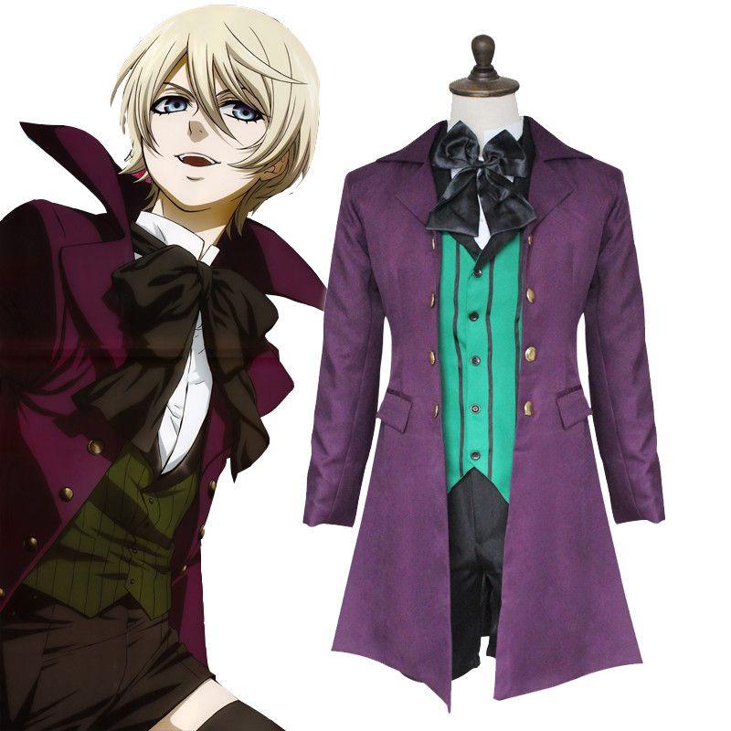 Stunning Black Butler Alois Trancy Cosplay Costume Set With Exquisite Workmanship