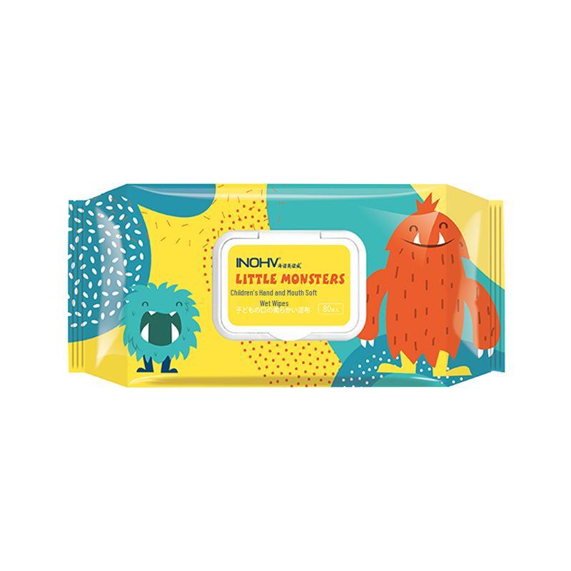 

Haisihainuo Kids Hand & Mouth Soft Wet Wipes - 80 Count Pack