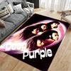 Deep Purple Band Portrait Carpet suitable as a non-slip mat for the living room or bedroom sofa