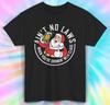 Ain't No Laws Drinking Claus T-Shirt | Funny Santa Beer Tee | S-5XL