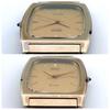 SEIKO Dolce Quartz Gold Tungsten Carbide Case Bracelet Vintage Manufactured 1985 7731-5100