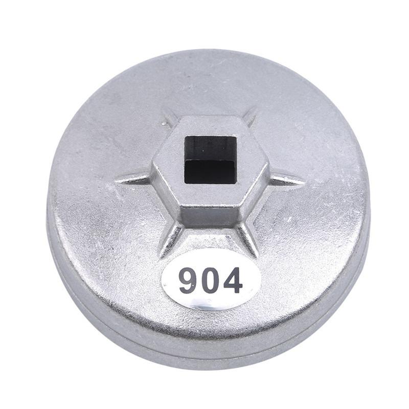 Wrench Auto Tool 1/2 Square Drive End Cap Oil Filter Wrench Auto Hand Tools Remover Tool 65mm 67mm 74mm 79mm
