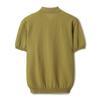 Series Ice Cotton 3 Button Half Sleeve Polo Sweater Sawam25502mux