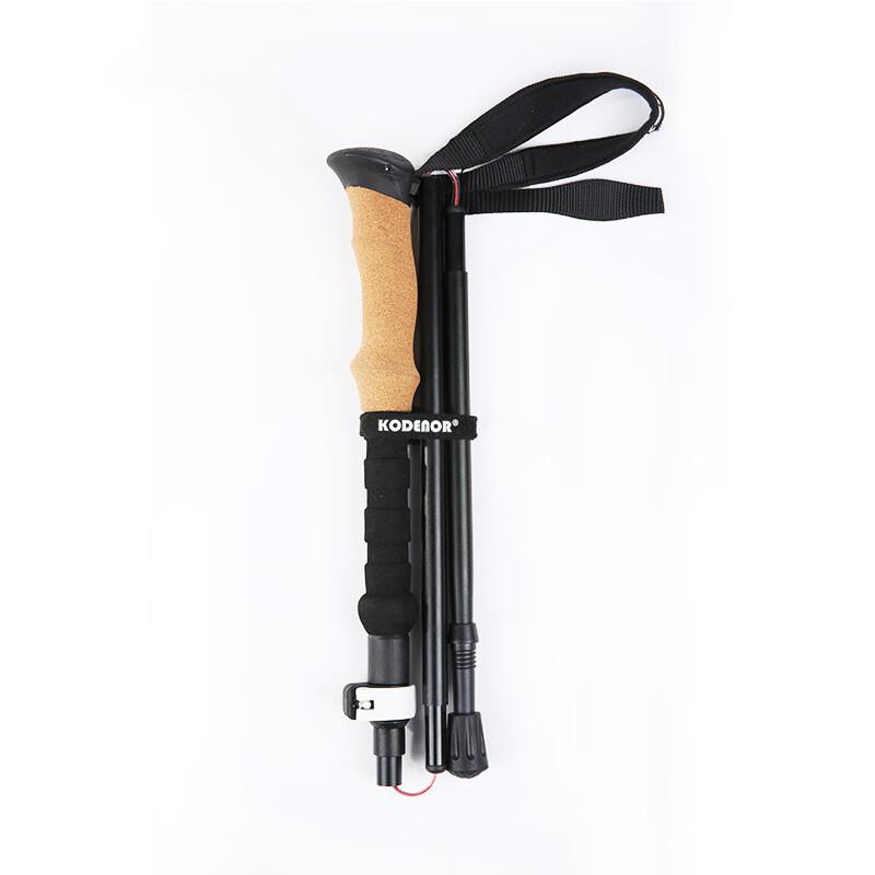 Ruifulaik 5-Section Folding Aluminum Alloy Trekking Pole