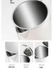 Stainless Steel Electric Kettle with Double Layer and Automatic Shut-Off, Large Capacity
