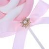 10PCS 16MM Craft Hairpin Accessories Flatback Apparel Sewing Rhinestone Button Snowflake Buttons Pearl Buckle