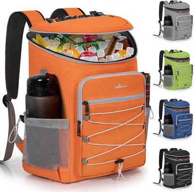 Rxakudedo 24L Isolierter Rucksack, Leicht und Auslaufsicher - Weiche Isolierte Camping-Kühltasche, Tragbarer Kühlrucksack für Reisen und Wandern, Hält