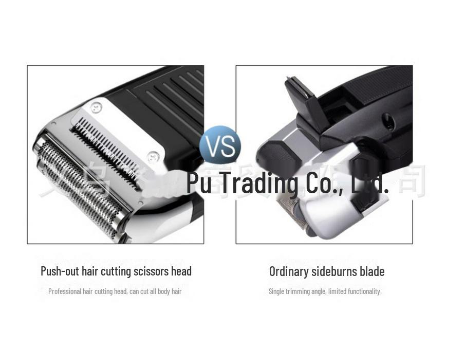 LCD Display Rechargeable Reciprocating Electric Shaver Head.