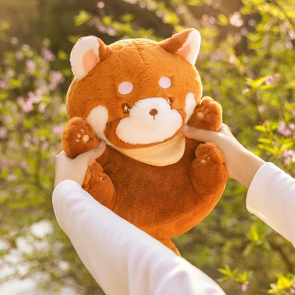 

Little Raccoon Red Panda Plush Pillow Toy Little Panda Plush Crossbody Bag Kids Toye
