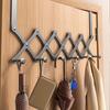 Wow-wow Punch-Free Folding Clothes Hook - Retractable Bedroom/Bathroom Storage Rack