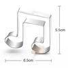 Set mit 3 Ausstechern, Musiknote, Musikinstrument, Backen, Konditorei, Niedlich, Backwaren, Musiknote