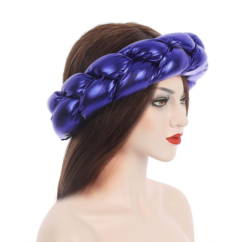 Fashion Braids Headbands for Women Candy Color Elastic Hair Bands Ladies Turban Female Headwear Accessories Bandage Bandana