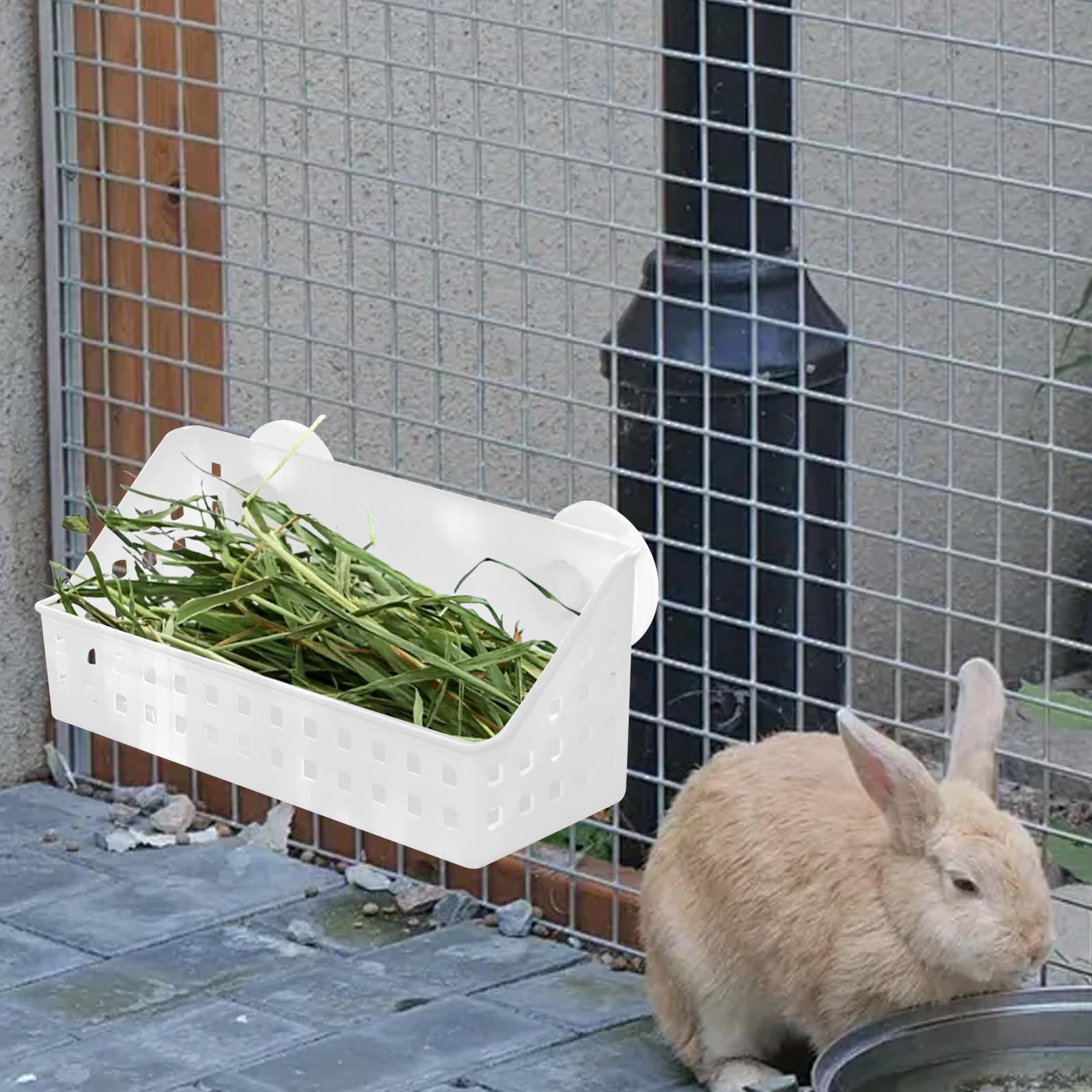 

Подставка для кормушки, Кормушка, Большая вместимость, Ясли для кормления, Держатель для травы для хомяков и мелких животных 32cmx12cmx14cm