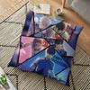 Blue Lock Anime Square Pillow Case Isagi Yoichi Nagi Seishiro Print Soft Bedroom Decor Breathable Pillow Cover for Fans