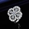 2026 Heavy Industry Premium Full Diamond Clover Four-piece Set Necklace Bracelet Earrings Women's Jewelry
