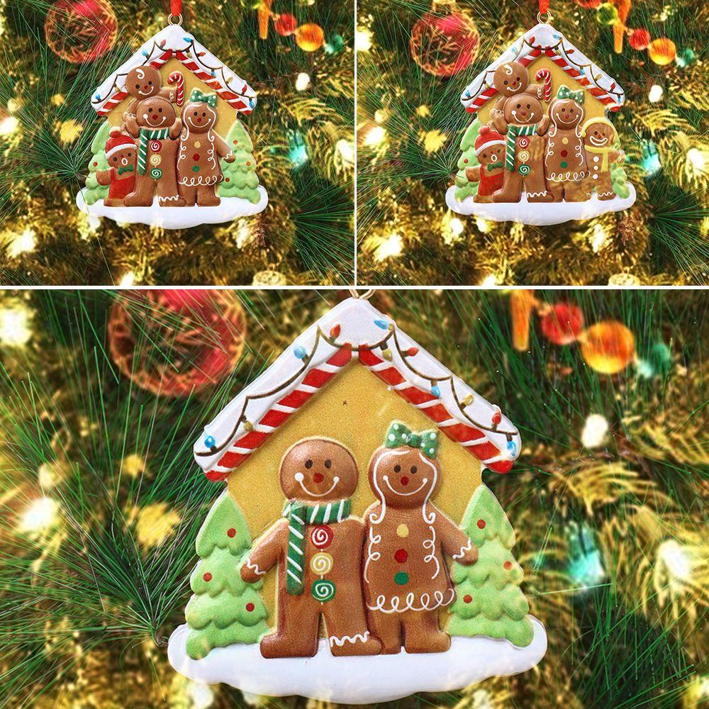 Quarantine Family Party Supplies House ADD Name Christmas Tree Ornaments Home Decor Xmas Ornament Xmas Hanging Decoration