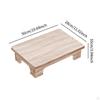 10cm Wooden Coffee Table, Modern Design, for Windowsill And Balcony