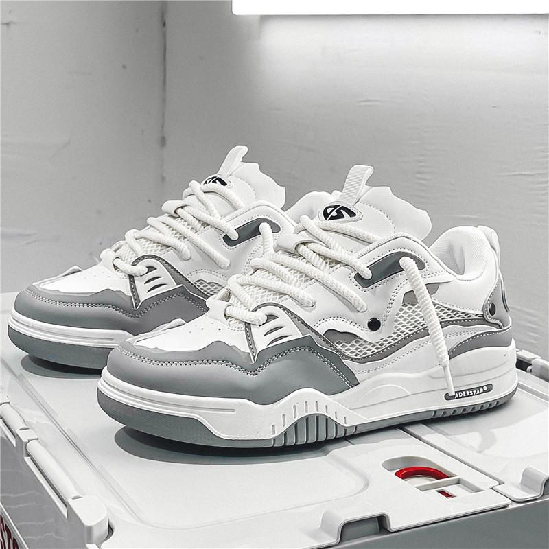 Cross 2026 Retro Platform Shoes: Non-slip, Height-Enhancing, Versatile Sneakers for Spring, Summer, and Autumn.